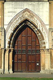 The main doors of the Museum