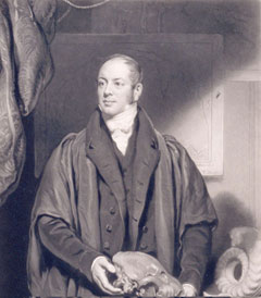 Portrait of William Buckland engraved by Samuel Cousins