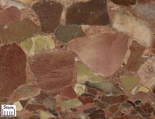 Clast-supported breccia